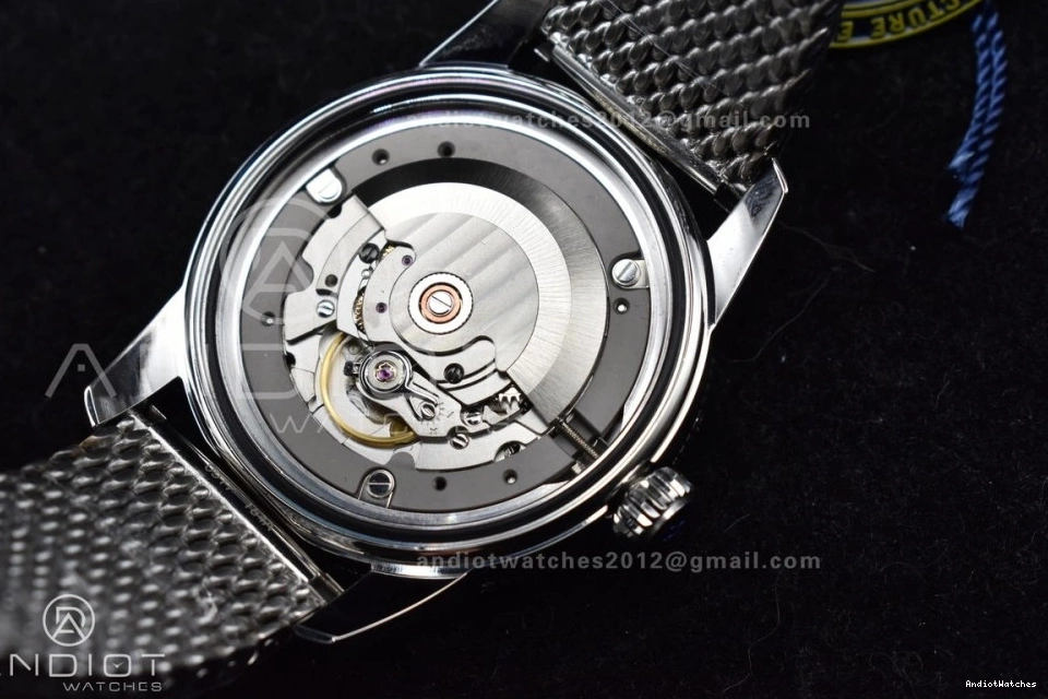 Durable 1173 A on II Dial Ceramic Black SS Black 42mm SuperOcean Bracelet BLSF Heritage Bezel Rubber RG and Bezel 0802